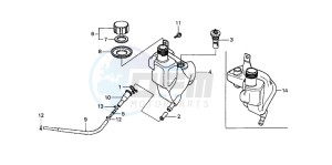 SJ100 1100 BALI EX drawing OIL TANK