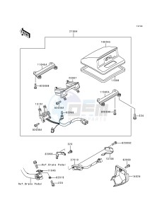 ZG 1200 B [VOYAGER XII] (B10-B14) [VOYAGER XII] drawing CRUISE SWITCH