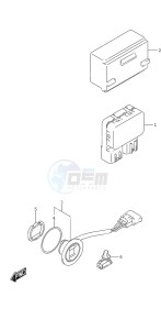 DF 30A drawing PTT Switch - Remote Control