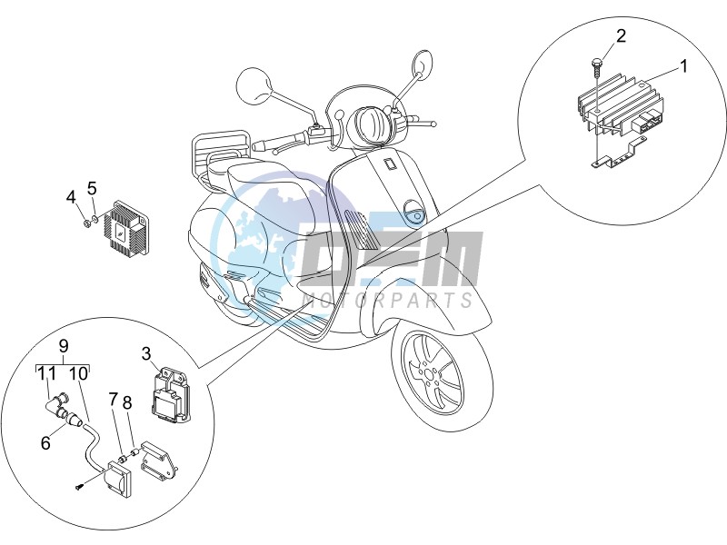 Voltage Regulators -ECU - H.T. Coil