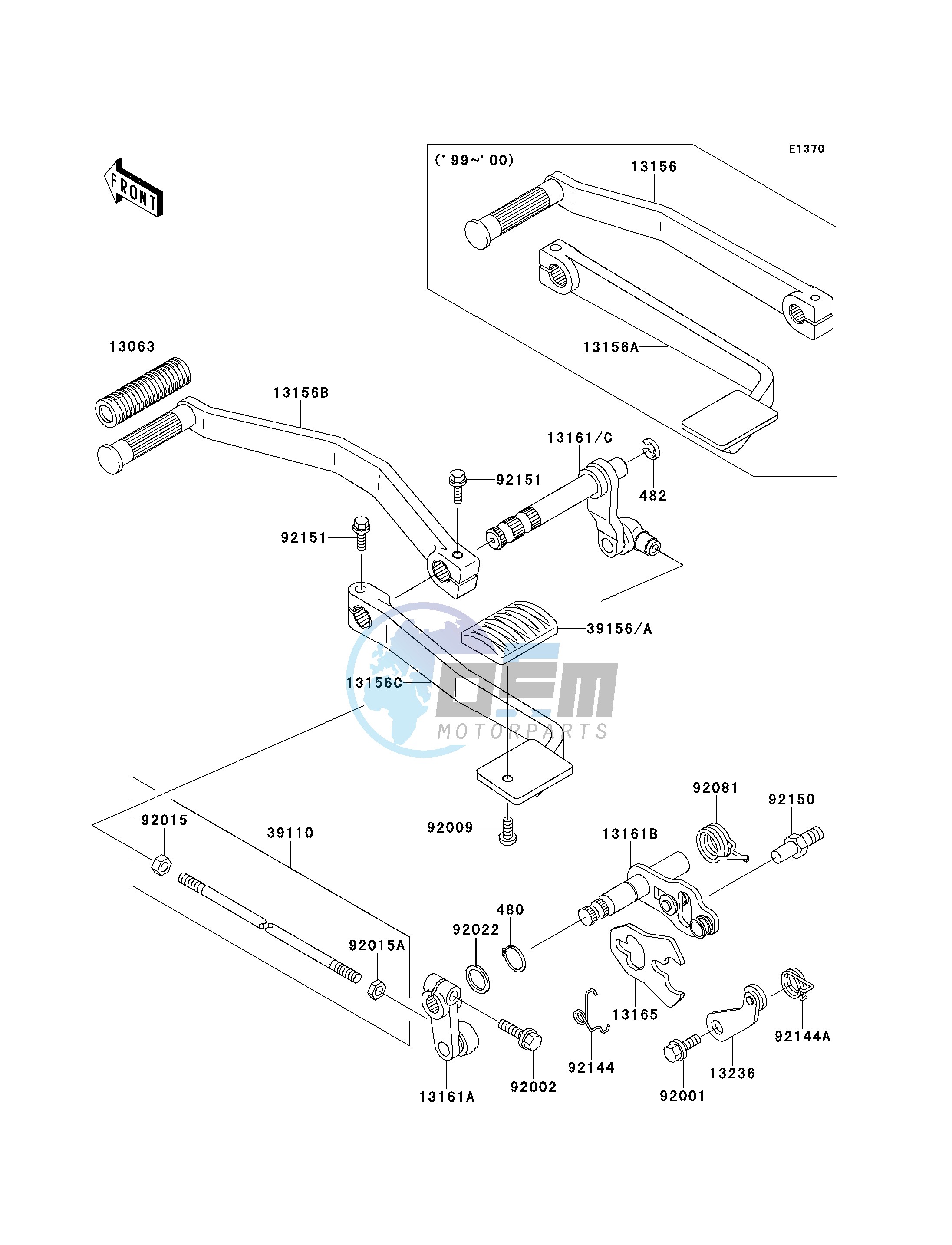 GEAR CHANGE MECHANISM