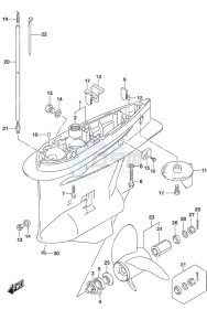 DF 150A drawing Gear Case (C/R)