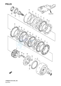 AN650 (E3-E28) Burgman drawing CLUTCH