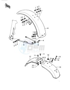 KZ 440 A [LTD] (A1) [LTD] drawing FENDERS -- 80 A1- -