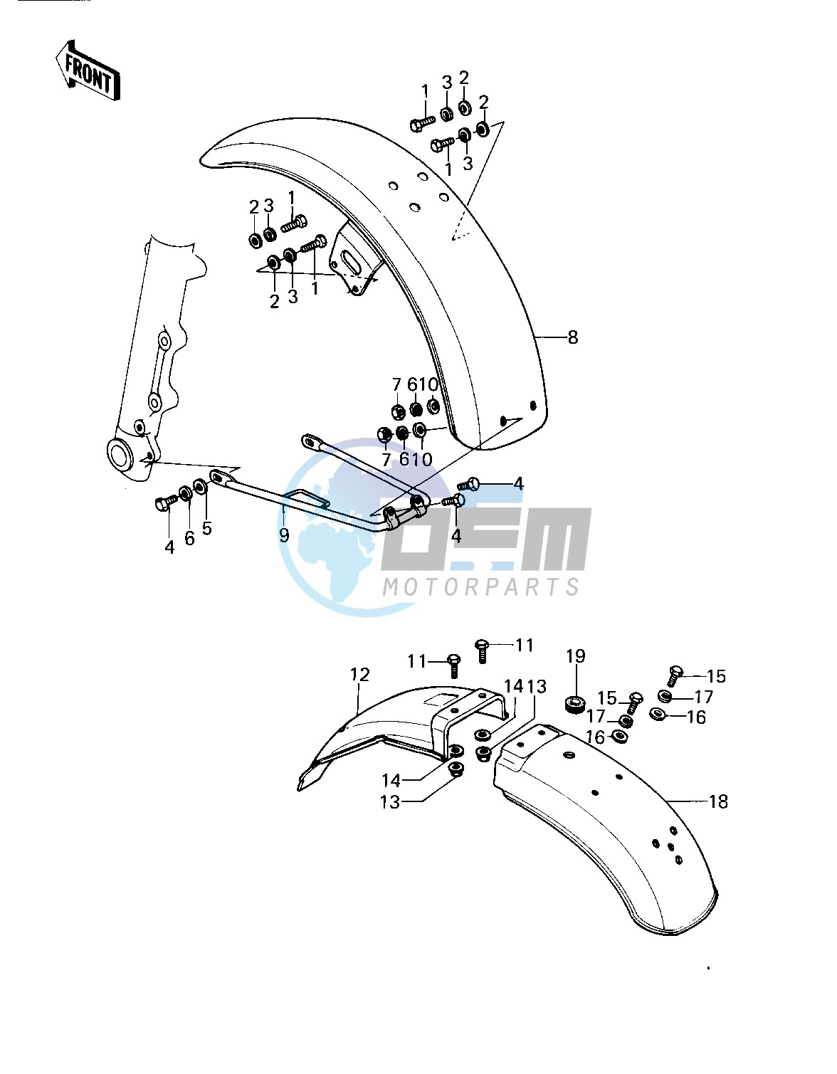 FENDERS -- 80 A1- -