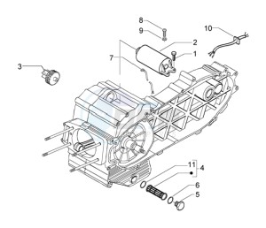 Beverly 500 drawing Elecrtic starter