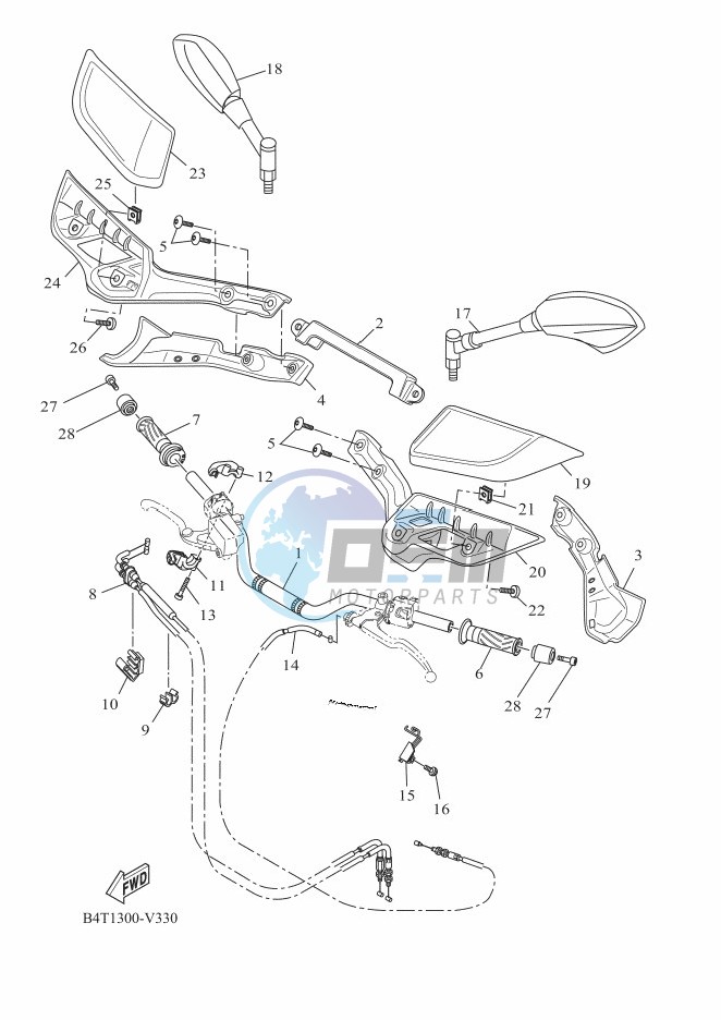 STEERING HANDLE & CABLE