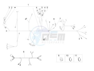 Liberty 125 4T Delivery E3 NEXIVE drawing Main cable harness