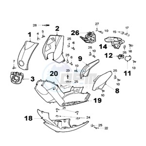 LUDIX 14 V CLASSIC drawing COWLING