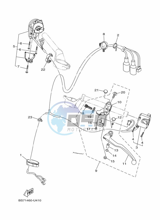 HANDLE SWITCH & LEVER