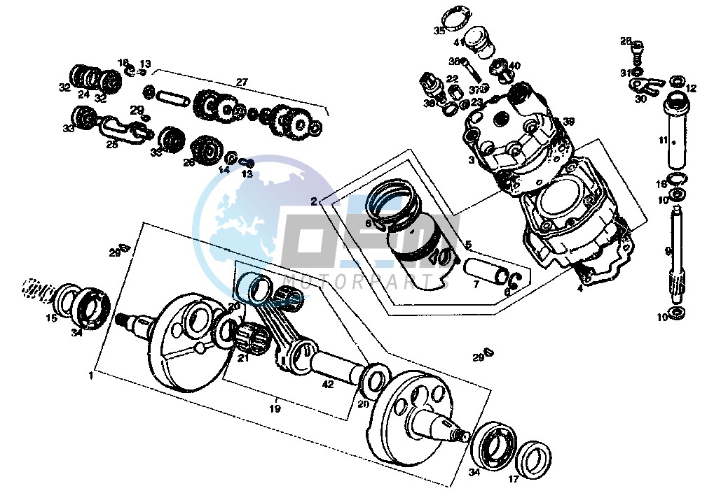 CRANKSHAFT-CYLINDER