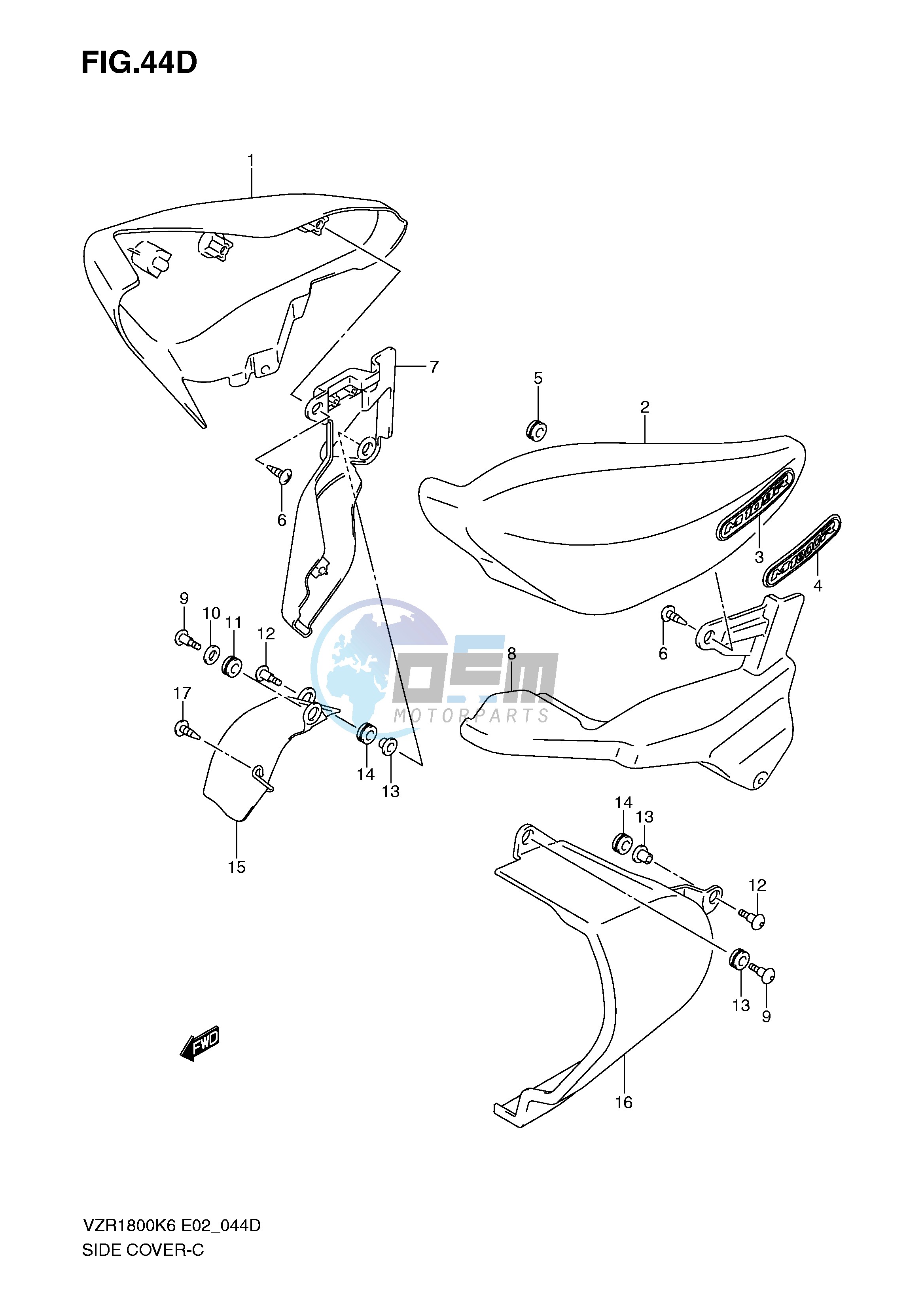 SIDE COVER (VZR1800K9 UFK9)