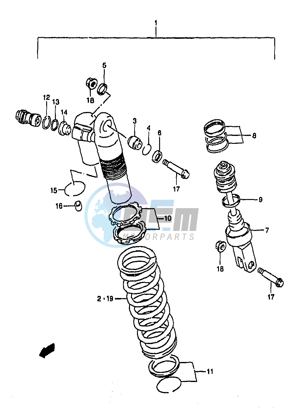 SHOCK ABSORBER (MODEL X)