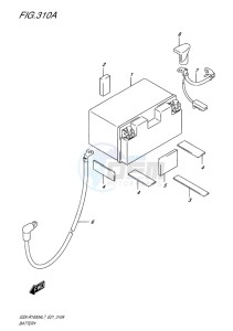 GSX-R1000 EU drawing BATTERY