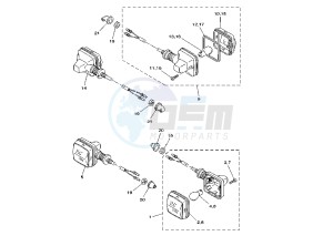 TW 125 drawing FLASHER LIGHT