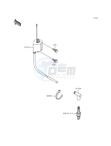 KX 125 H [KX125] (H1-H2) [KX125] drawing IGNITION COIL