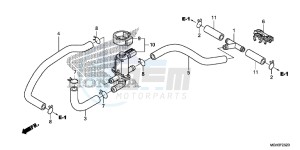 VFR1200XDD CrossTourer - VFR1200X Dual Clutch 2ED - (2ED) drawing AIR INJECTION CONTROL VALVE