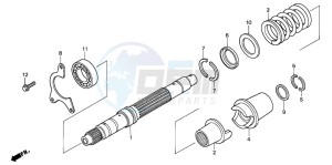 ST1100A drawing PRIMARY SHAFT