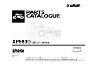 XP560D-A TMAX TECH MAX (B7M1) drawing Infopage-1