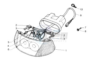 Hexagon GTX 125-180 drawing Headlight