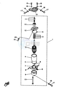 L200ETD drawing STARTING-MOTOR