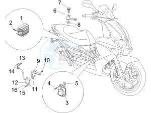 Runner 125 VX 4t drawing Voltage Regulators - Electronic Control Units (ecu) - H.T. Coil