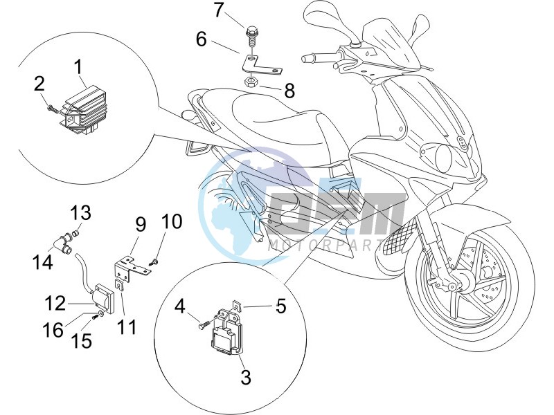 Voltage Regulators - Electronic Control Units (ecu) - H.T. Coil