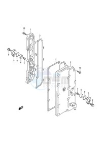 DF 250 drawing Exhaust Cover