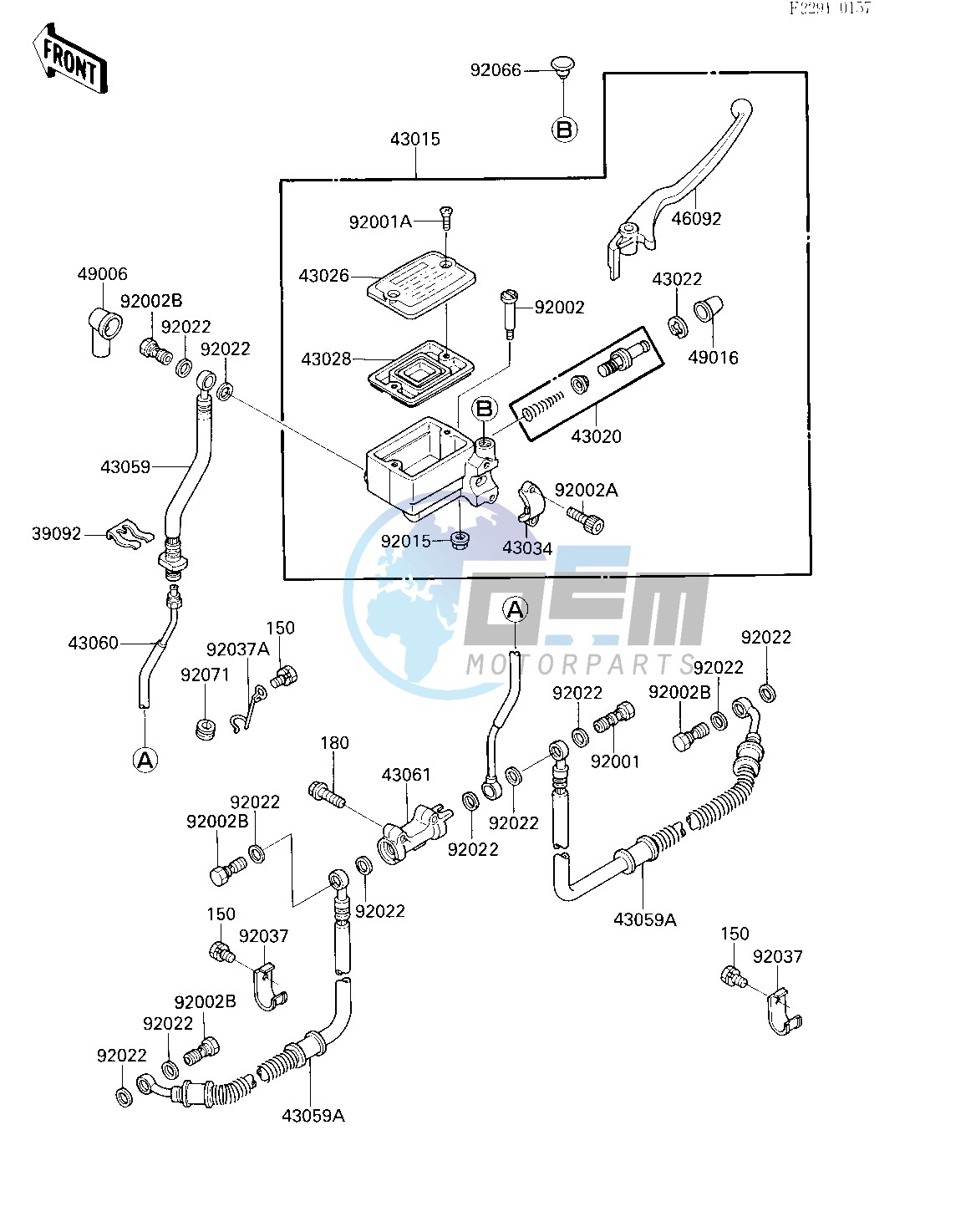 FRONT MASTER CYLINDER