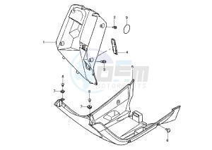 BW'S ORIGINAL 50 drawing LEG SHIELD