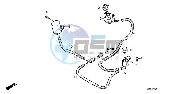 BYPASS CONTROL SOLENOID VALVE