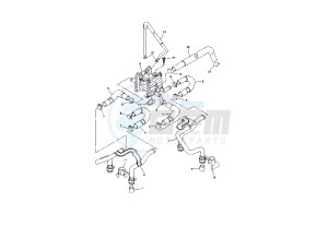 XJR 1300 drawing AIR INDUCTION SYSTEM