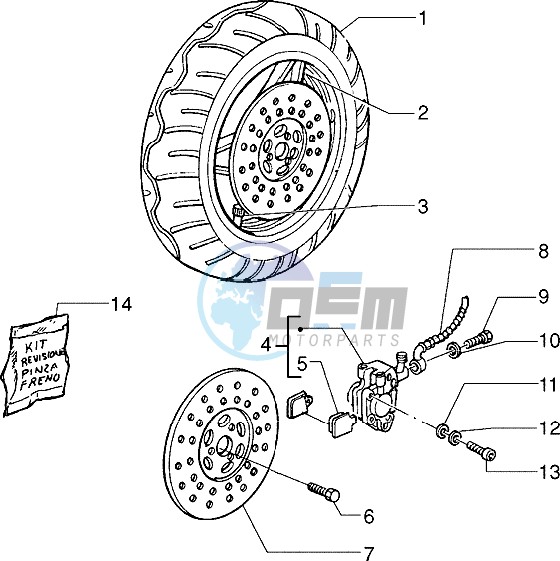 Front wheel