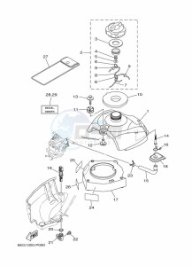 F2-5BMHS drawing CARBURETOR