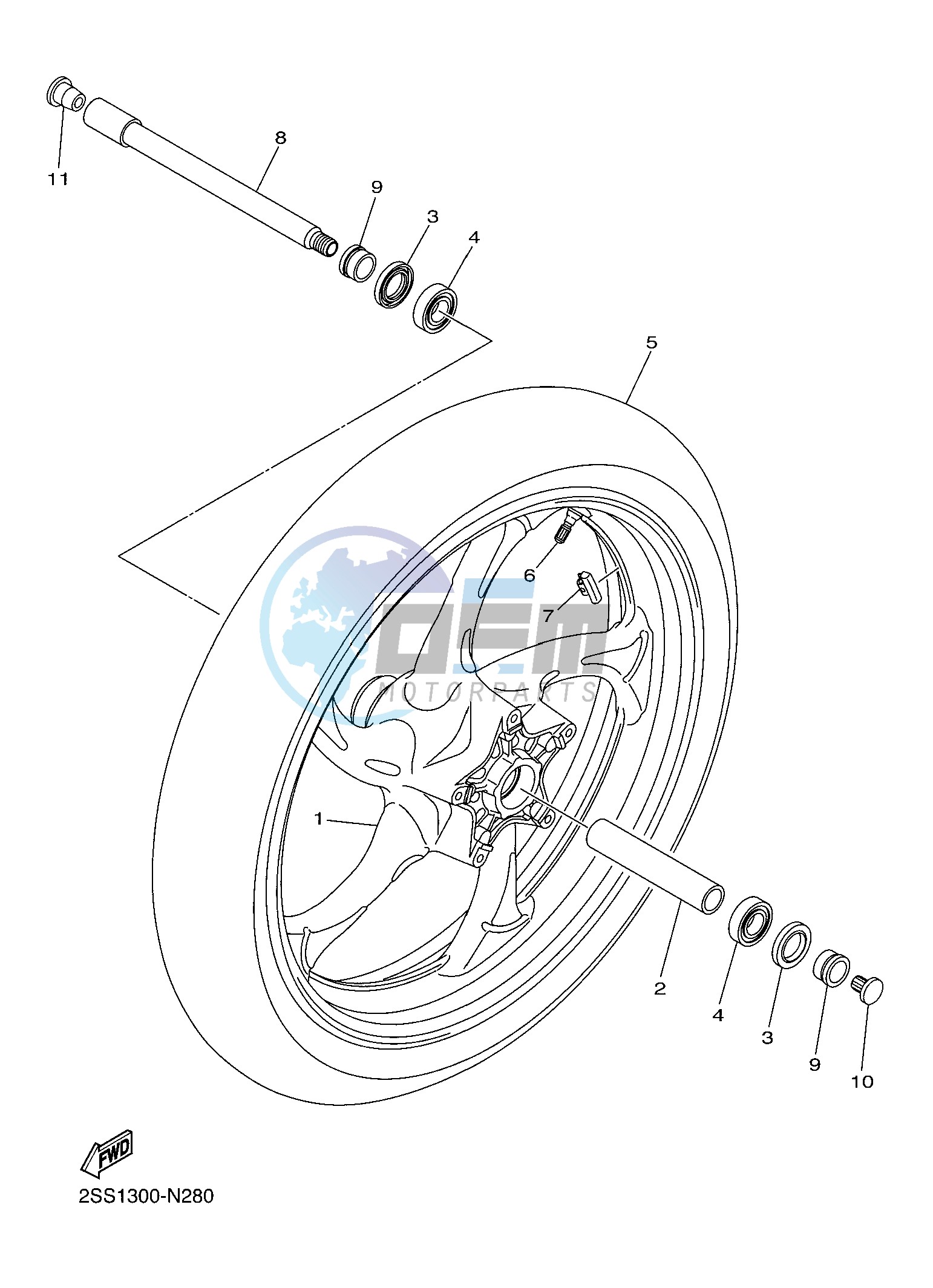 FRONT WHEEL