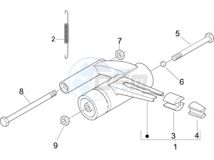 Liberty 50 4t drawing Swinging arm