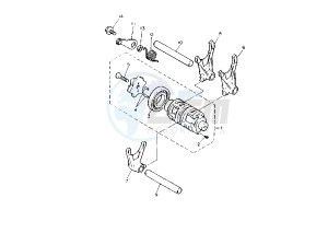 TT K 600 drawing SHIFT CAM-FORK