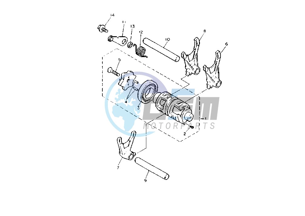 SHIFT CAM-FORK