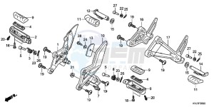 CBR250RD CBR250R 2E - (2E) drawing STEP