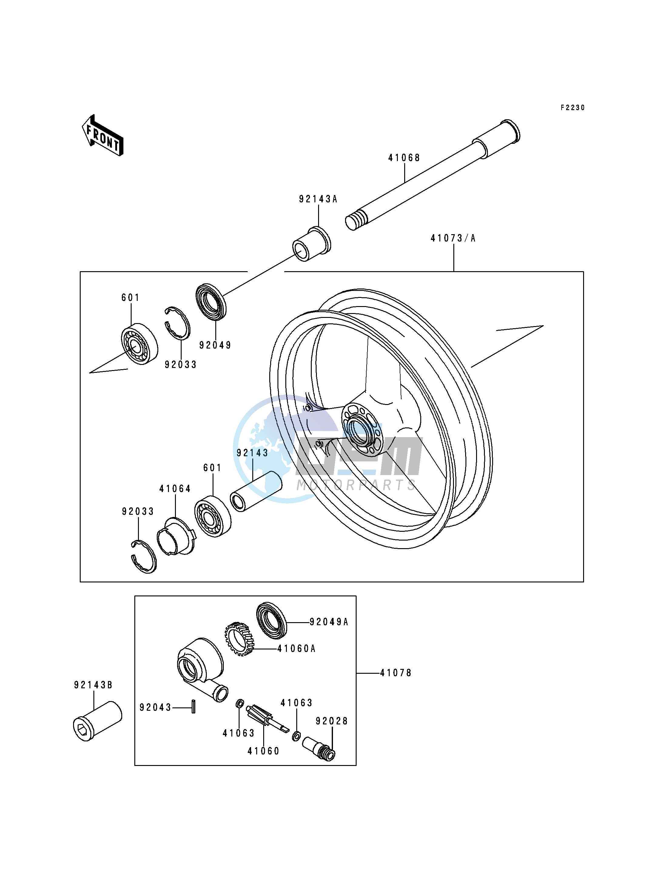 FRONT WHEEL