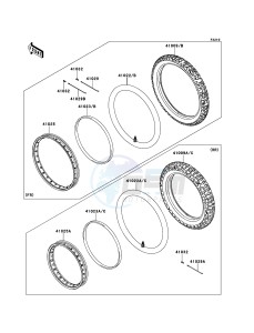 KLX125 KLX125CCF XX (EU ME A(FRICA) drawing Tires