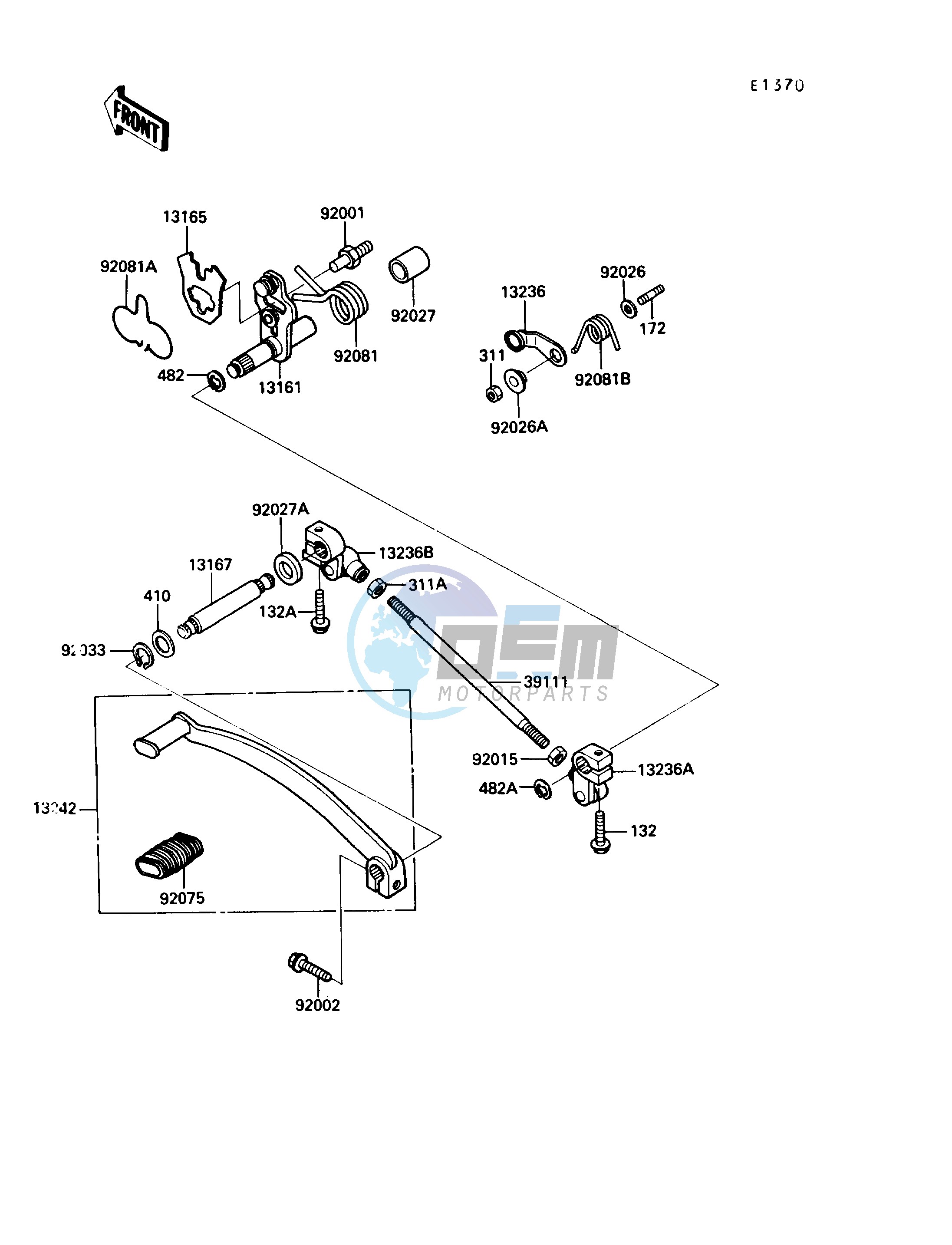 GEAR CHANGE MECHANISM