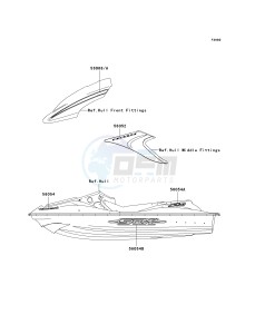 JT 1500 D [STX] (D9F) D9F drawing DECALS