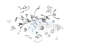 SENDA R BAJA - 125 CC 4T BAJA EU3 drawing WIRING HARNESS