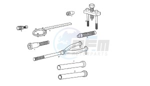 SENDA SM X-RACE 2VER - 50 CC VTHSR2E1A EU2 2VER drawing REPAIR TOOLS