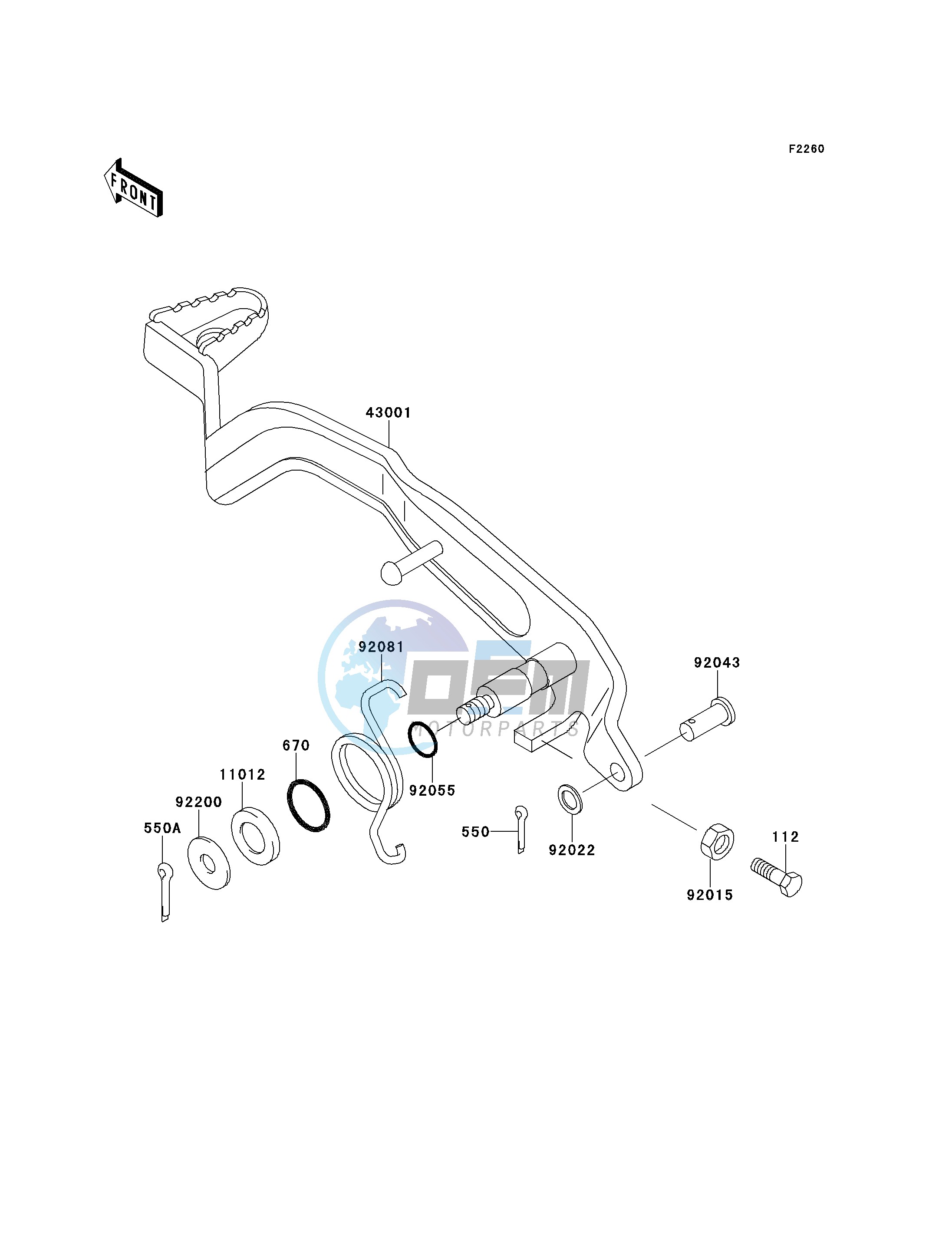 BRAKE PEDAL