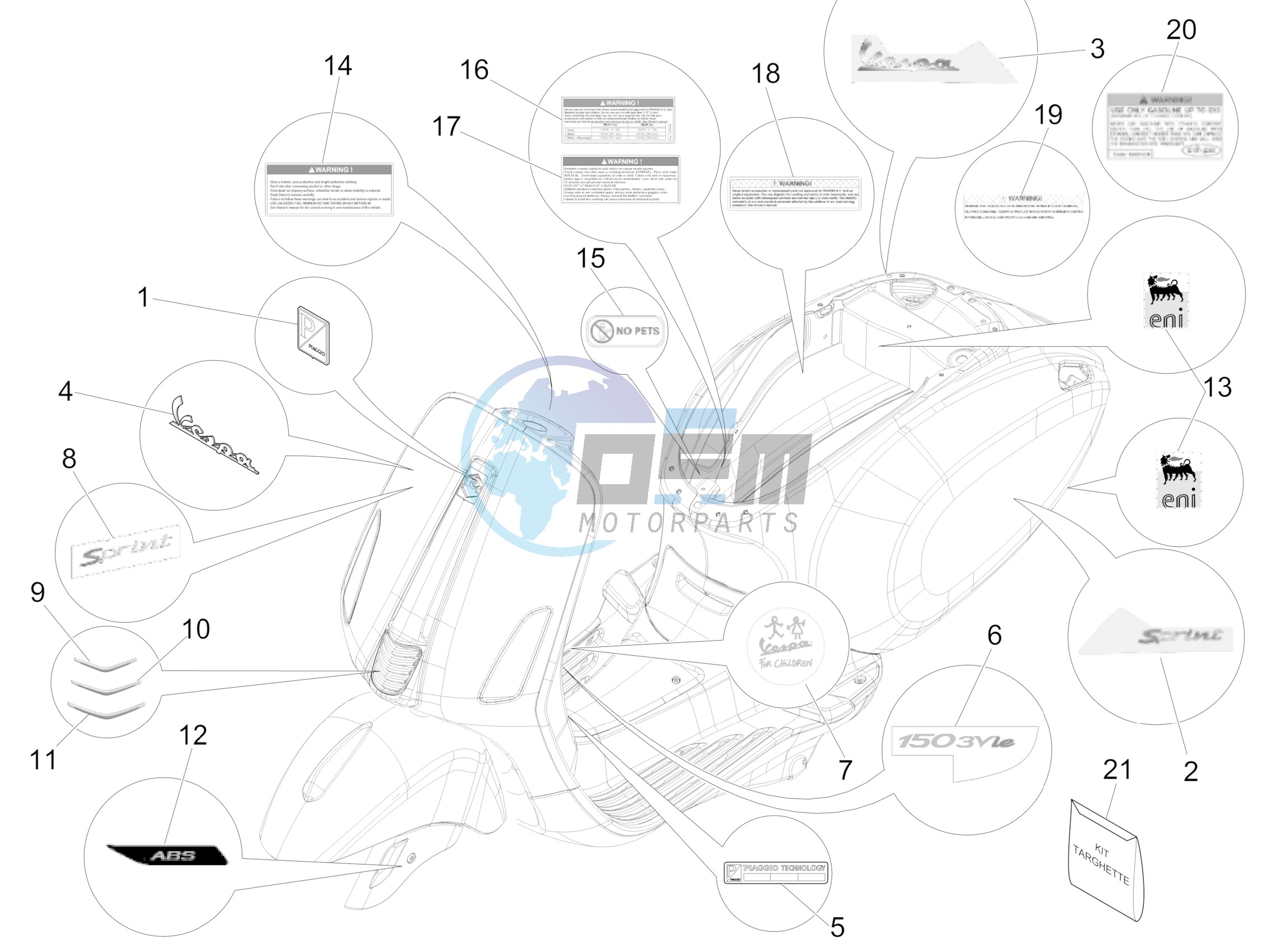 Plates - Emblems