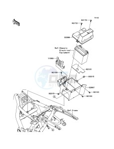 VN1700_CLASSIC_ABS VN1700FBF GB XX (EU ME A(FRICA) drawing Battery Case