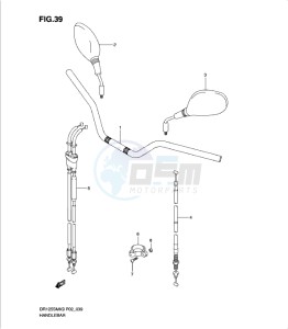 DR125SML 0 drawing HANDLEBAR