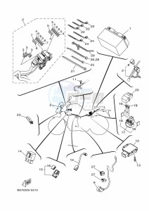 MT-10 MTN1000 (B67P) drawing ELECTRICAL 2